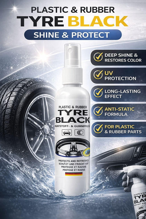 Plastic Rubber Tyre Shine Protector Spray 100 ml (Pack of 1)
