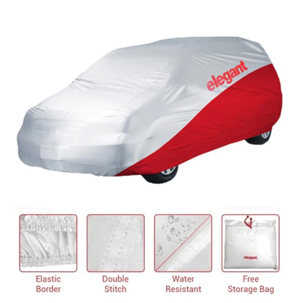 Elegant Car Body Cover WR1 for Hatchback Cars - Image 2