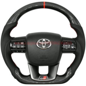 real carbon fibre fortuner steering wheel