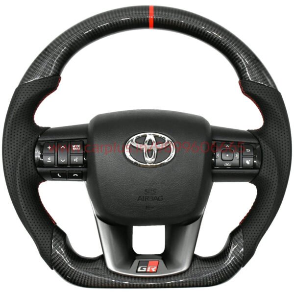 real carbon fibre fortuner steering wheel